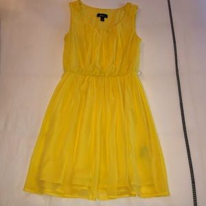 BCX small yellow dress